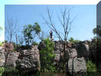 a f0801 pipestone guy on rocks_351_1.JPG (61665 bytes)